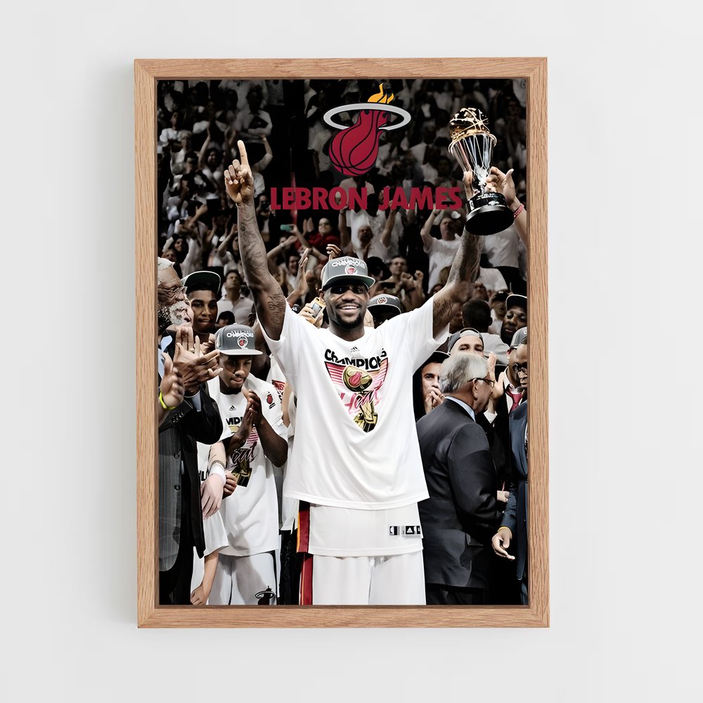Poster King James Glory – affiche MMA (vue 4)